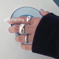 gold star ring