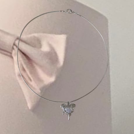 simple_charm necklace