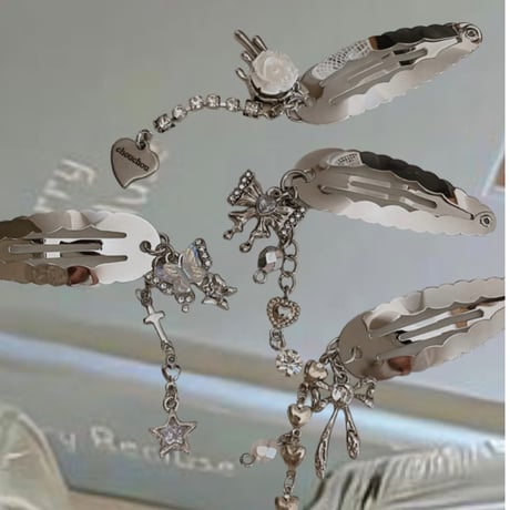 girly hair charm
