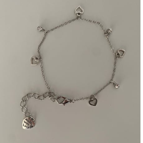 bijouheartchainbracelet