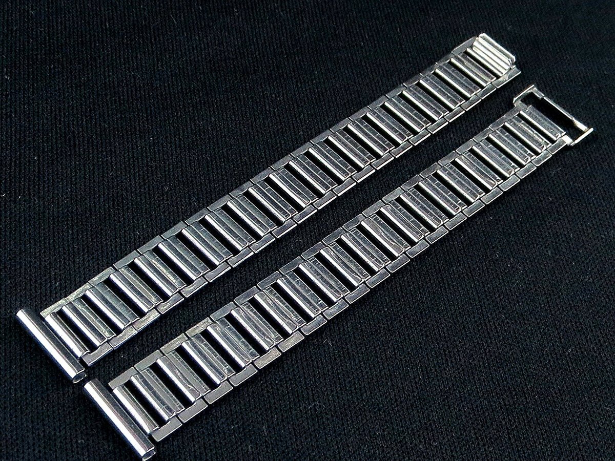 アンティーク時計に☆バンブーブレス☆ステンレスブレス☆時計