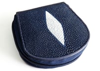 海の宝石☆スティングレイ☆ガルーシャ☆スターマーク飾り加工☆エイ革