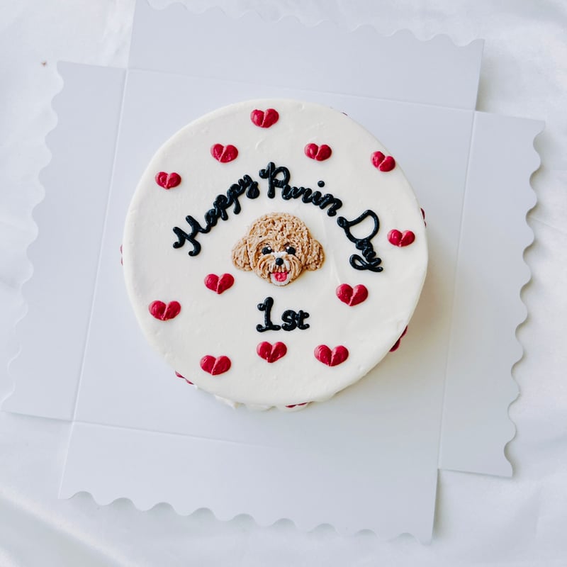 似顔絵セミオーダーケーキ | ガトードッグ 