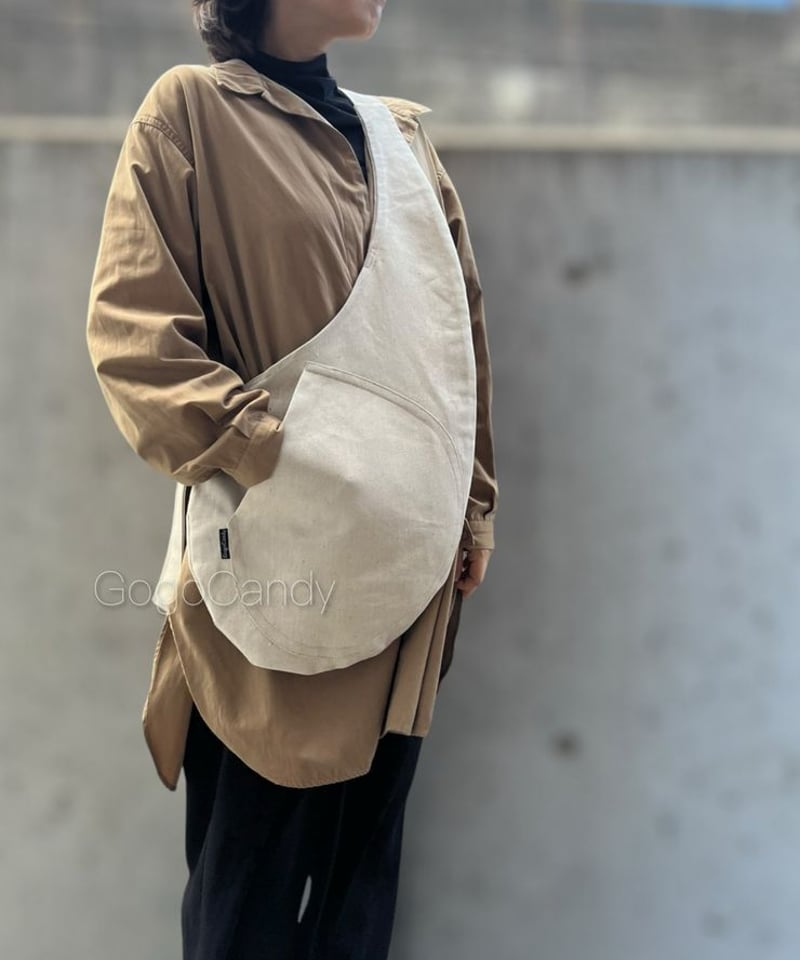PORTER ネイビー ボア サコッシュ　デニム BLUE BLUE （ブルーブルー）|BLUE BLUE・PORTER デニム