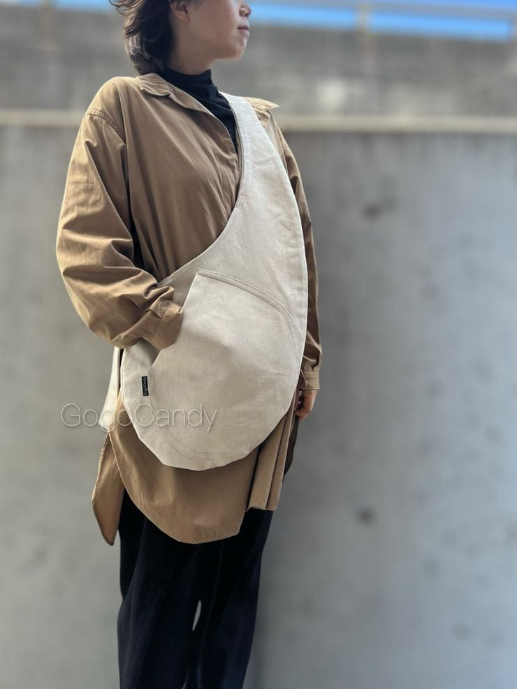 ◇手作りバッグ◇ぽっけ/ショルダーバッグ・サコッシュ【リネン