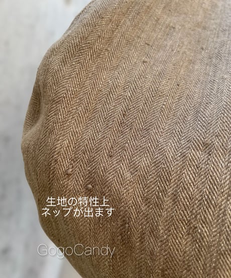 ◆手作りバッグ◆ポンバッグ/ショルダーバッグ【ローアンバー】