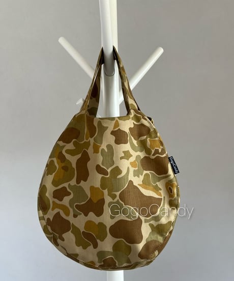 ◆手作りバッグ◆すもmoバッグ［S］まんまるトートバッグ【アース】