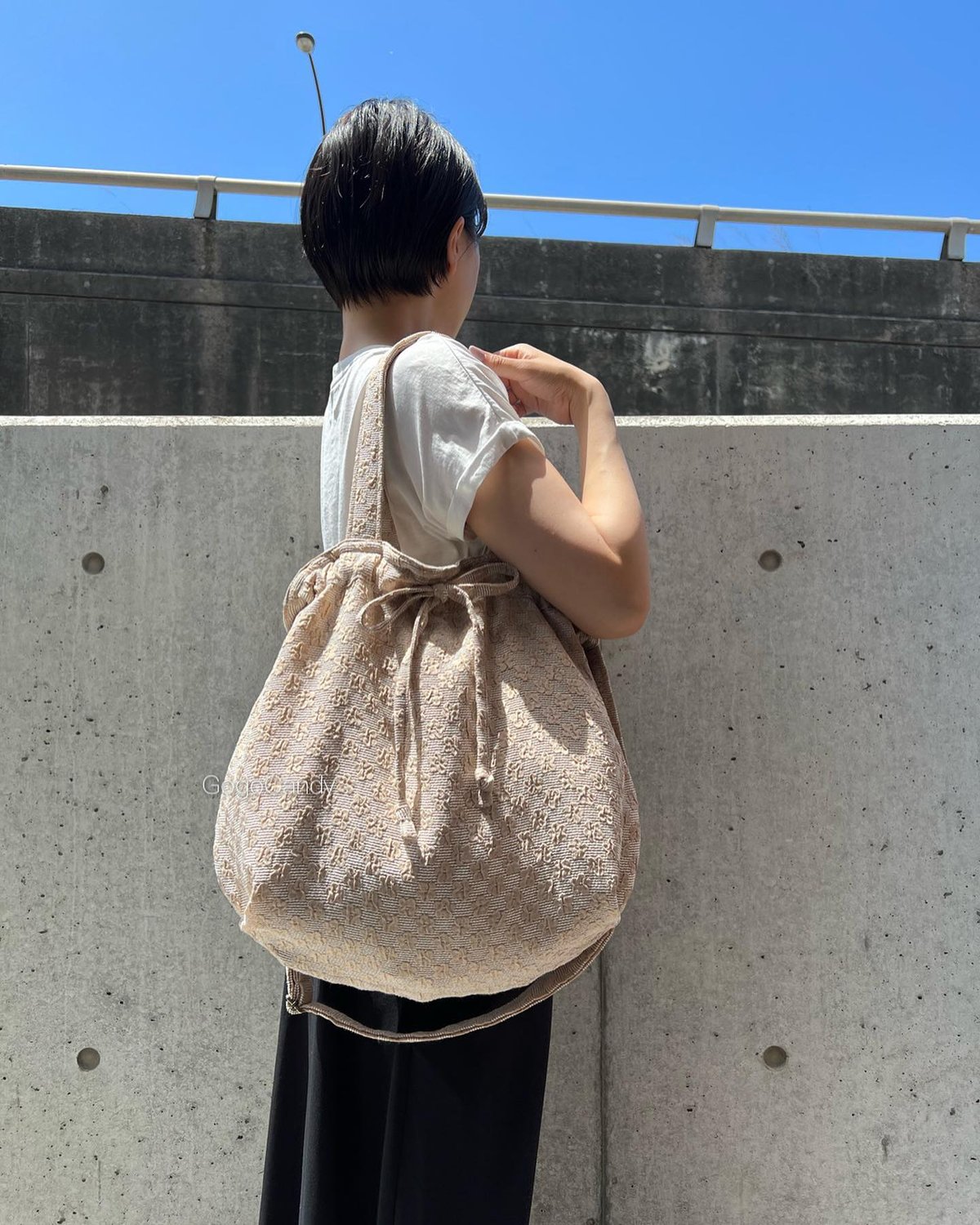 ♡ゆきそら3点おまとめ♡ハンドメイド*ふっくら*バッグ＆巾着ポシェット♡ waku レディース ショルダーバッグ 巾着 スマホポシェット ワク