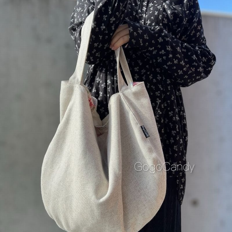 ◇手作りバッグ◇チューリップバッグ/トートバッグ【フラワー