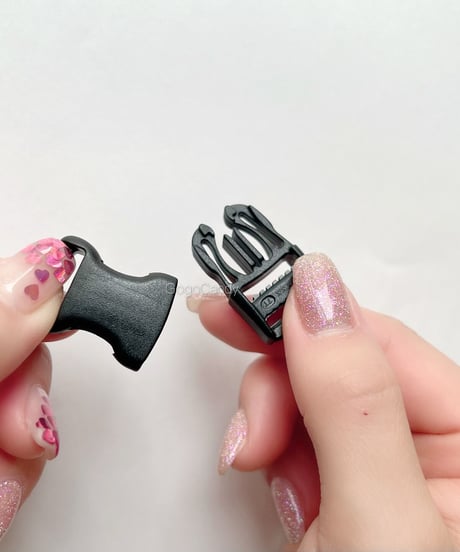 YKKプラスチックバックル 15mm ［1袋2個入り］