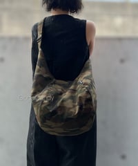 ◆手作りバッグ◆ポンバッグ/ショルダーバッグ【迷彩】