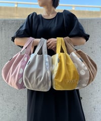 ◆手作りバッグ◆すもmoバッグ［Ｓ］まんまるトートバッグ【しらたま】