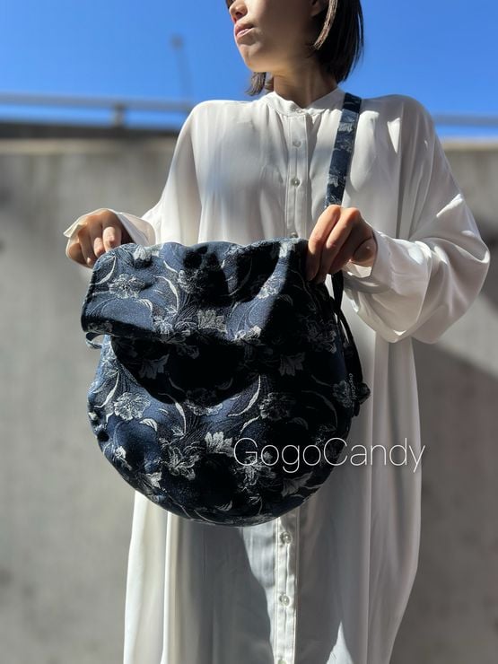 マル様　ショルダーバッグ　ハンドメイド ◇手作りバッグ◇ぷちトマティバッグ/ショルダーバッグ