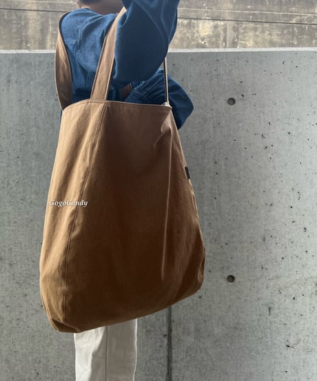 ◆手作りバッグ◆いなりもちA3トートバッグ/トートバッグ【帆布】