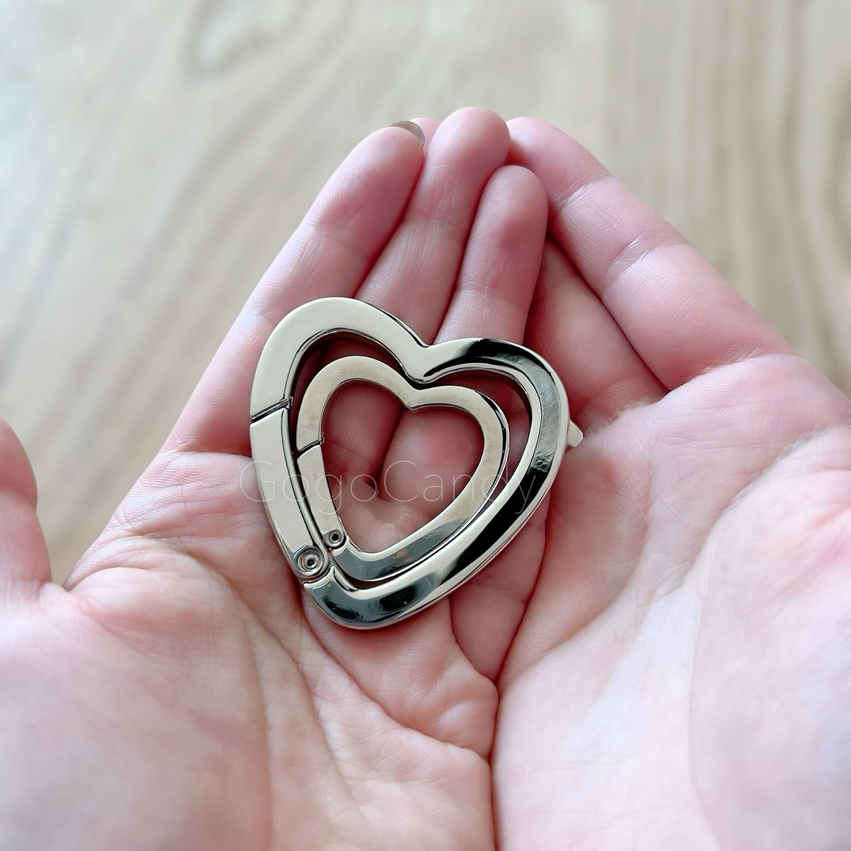 交渉可能　CHALLENGER ハート型　カラビナ 交渉可能 CHALLENGER ハート型 カラビナ