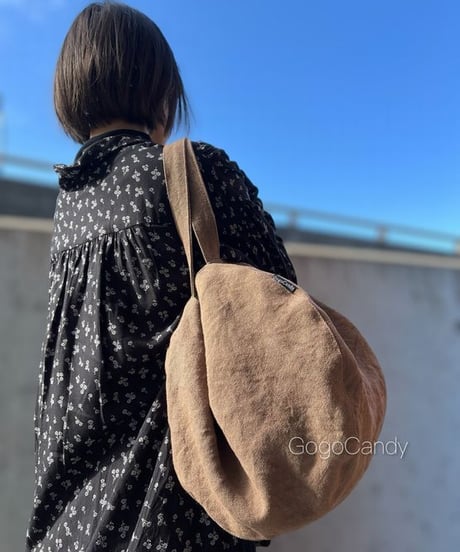 【A３出力】ダウンロード版バッグの型紙［くるみバッグ］型紙のみ