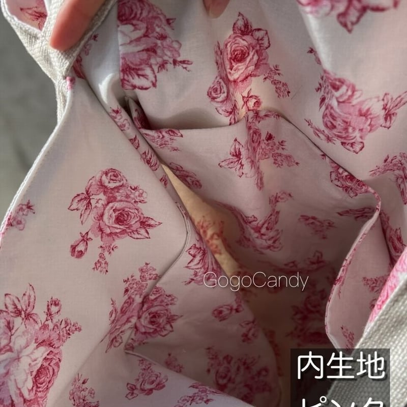 ◇手作りバッグ◇チューリップバッグ/トートバッグ【フラワー