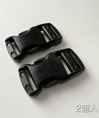 YKKプラスチックバックル 15mm ［1袋2個入り］