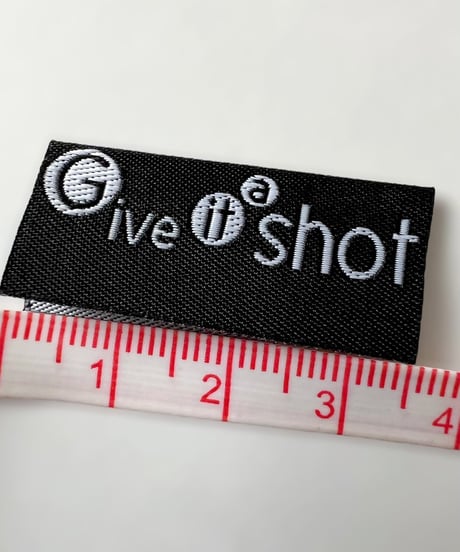 ピスネーム ５枚【give it a shot】