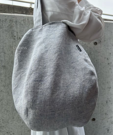 ◆手作りバッグ◆チビひねりもちバッグ/2way・トートバッグ・ショルダーバッグ【ソーダ】