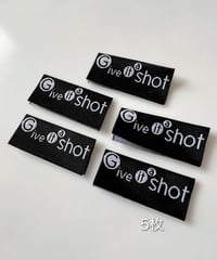 ピスネーム ５枚【give it a shot】