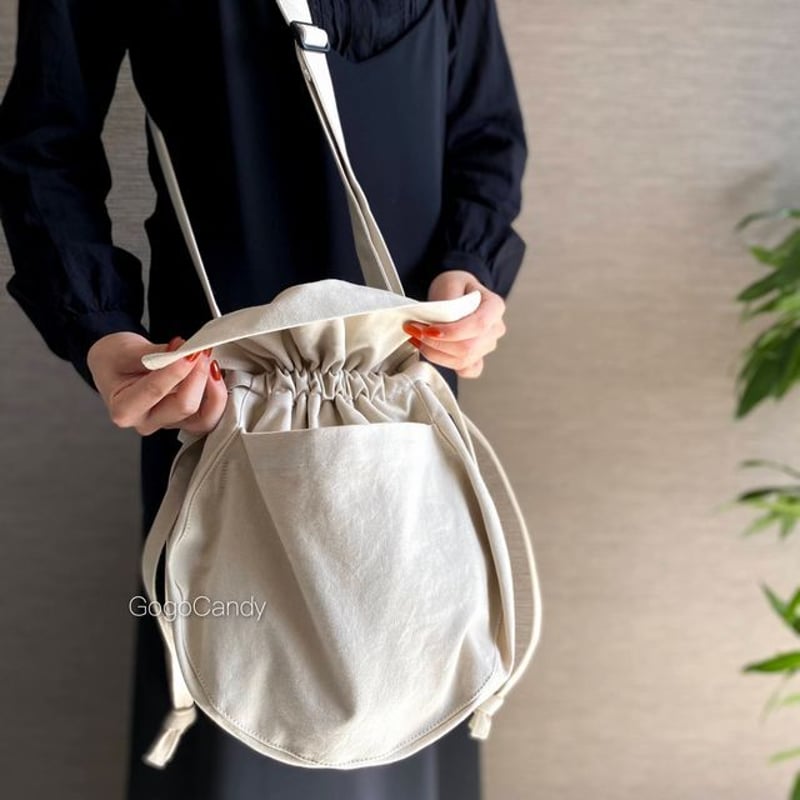 ペーパー版巾着バッグの型紙［ぷちトマティバッグ］型紙のみ | GogoCandy