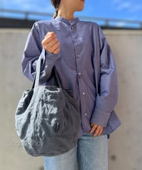 ◆手作りバッグ◆ぽっちバッグ［Ｍ］トートバッグ【スレートグレー】