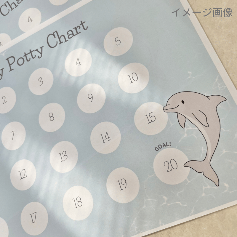 My Potty Chart/トイレトレーニングシート | Coastal Party Decor