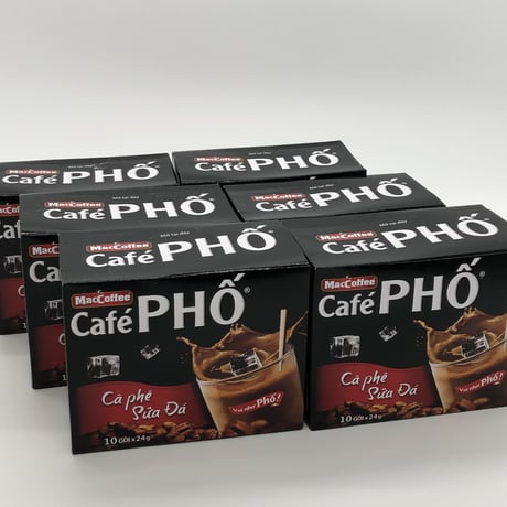 café PHO  ベトナムインスタントコーヒー　ミルク ６箱