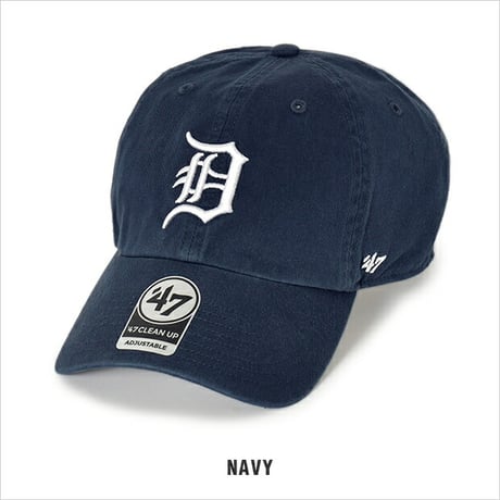 47BRAND キャップ '47 ローキャップ クリーンナップ デトロイト タイガース DETROIT TIGERS メンズ レディース 帽子 GOLF DAD