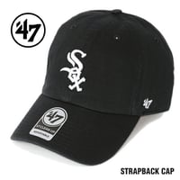 47BRAND キャップ '47 シカゴ ホワイトソックス クリーンナップ メンズ レディースフォーティーセブン 帽子 ローキャップ  BRAND ストラップバック 47'