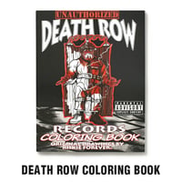 RISKIE FOREVER DEATH ROW COLORING BOOK リスキー フォーエバー デスロウレコーズ カラーリングブック 塗り絵