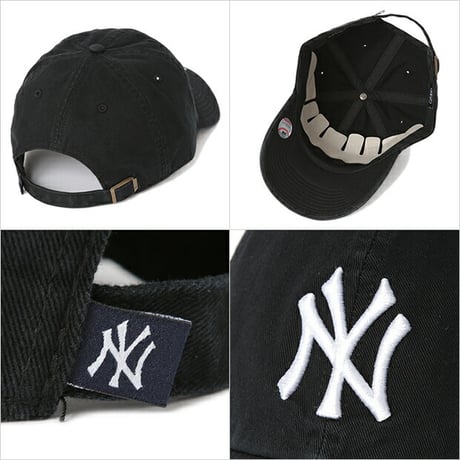 '47 キャップ NY ニューヨーク ヤンキース クリーンナップ メンズ レディースフォーティーセブン 帽子 ローキャップ  BRAND ストラップバック 47'
