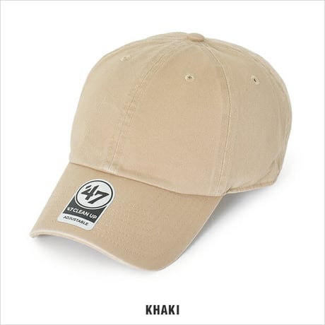 '47 キャップ 47BRAND クリーンナップ メンズ レディース ユニセックス プレーン 無地 フォーティーセブン 帽子 ローキャップ  ストラップバック