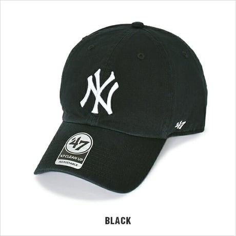 '47 キャップ NY ニューヨーク ヤンキース クリーンナップ メンズ レディースフォーティーセブン 帽子 ローキャップ  BRAND ストラップバック 47'