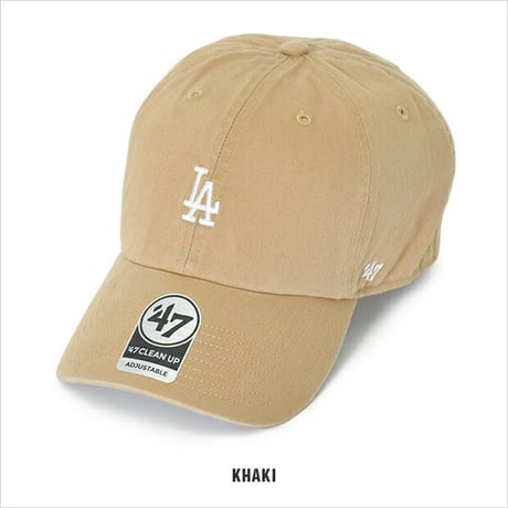 47BRAND キャップ '47 クリーンナップ LA ロサンゼルス ドジャース スモールロゴ メンズ レディース ローキャップ 帽子 BRAND