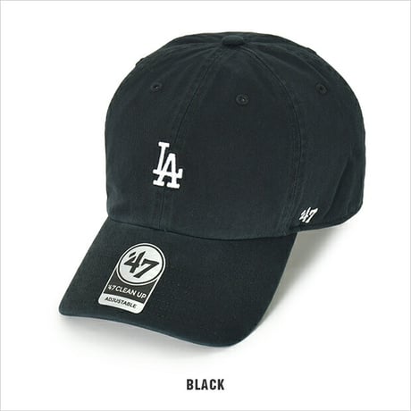 47BRAND キャップ '47 クリーンナップ LA ロサンゼルス ドジャース スモールロゴ メンズ レディース ローキャップ 帽子 BRAND