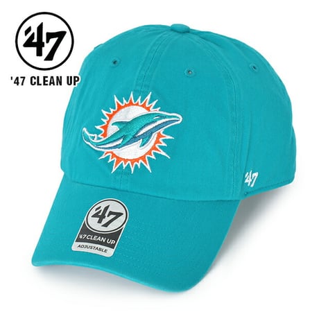 '47 キャップ クリーンナップ マイアミ ドルフィンズ メンズ レディース ローキャップ 帽子 BRAND