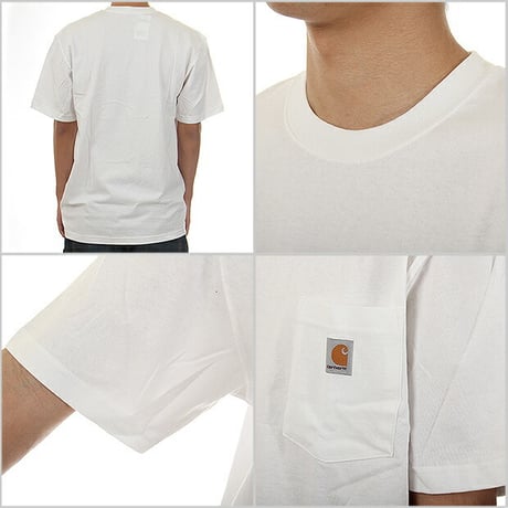 カーハート Tシャツ CARHARTT T-SHIRTS USAモデル メンズ 大きいサイズ ポケット Tシャツ ロゴ 半袖 USA