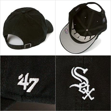 '47 キャップ 47BRAND ローキャップ スモールロゴ シカゴ ホワイトソックス メンズ レディース 帽子 CHICAGO WHITE SOX