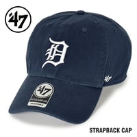 47BRAND キャップ '47 ローキャップ クリーンナップ デトロイト タイガース DETROIT TIGERS メンズ レディース 帽子 GOLF DAD