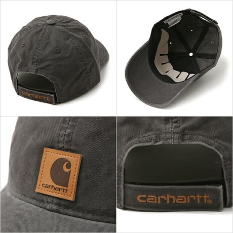 カーハート キャップ CARHARTT CAP ローキャップ 6パネル ストラップバック スナップバック USAモデル メンズ レディース 帽子 carhartt カーハート USA LOW DAD
