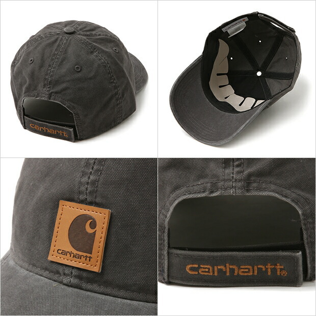 カーハート　cap キャップ　ブラック L USA Carhartt（カーハート） キャップ 帽子 無地 シンプル 6パネル