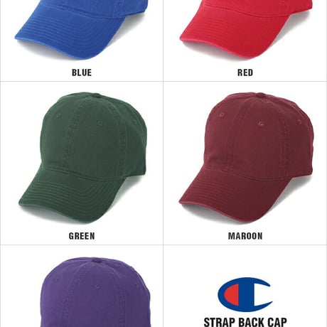 チャンピオン キャップ ローキャップ メンズ レディース CHAMPION 帽子 DAD CAP cap-1803