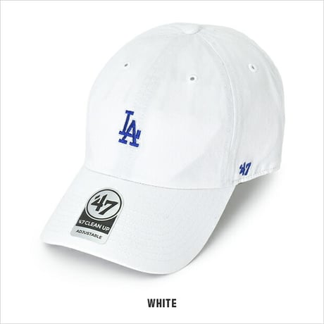 47BRAND キャップ '47 クリーンナップ LA ロサンゼルス ドジャース スモールロゴ メンズ レディース ローキャップ 帽子 BRAND