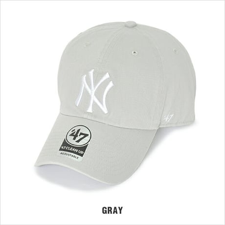 '47 キャップ NY ニューヨーク ヤンキース クリーンナップ メンズ レディースフォーティーセブン 帽子 ローキャップ  BRAND ストラップバック 47'