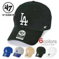 '47 キャップ 47BRAND LA ロサンゼルス ドジャース クリーンナップ メンズ レディース クリーンナップ フォーティーセブン 帽子 ローキャップ  ストラップバック