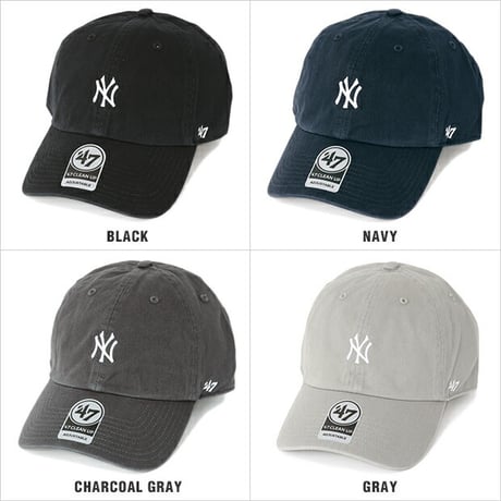 '47 ヤンキース キャップ 47BRAND ローキャップ スモールロゴ NY メンズ レディース 帽子 GOLF DAD