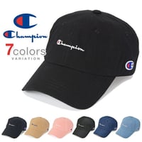 チャンピオン キャップ ローキャップ デニム コットン CHAMPION 帽子 ロークラウン LOW CAP GOLF ゴルフ ストラップバック STRAPBACK WASHED DAD