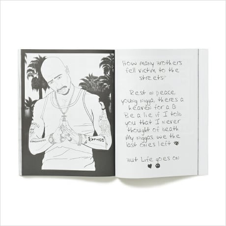 RISKIE FOREVER DEATH ROW COLORING BOOK リスキー フォーエバー デスロウレコーズ カラーリングブック 塗り絵
